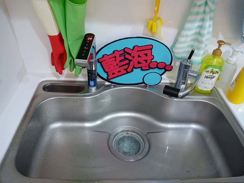 BO-7008星際銀觸控式廚下型飲水機藍海淨水